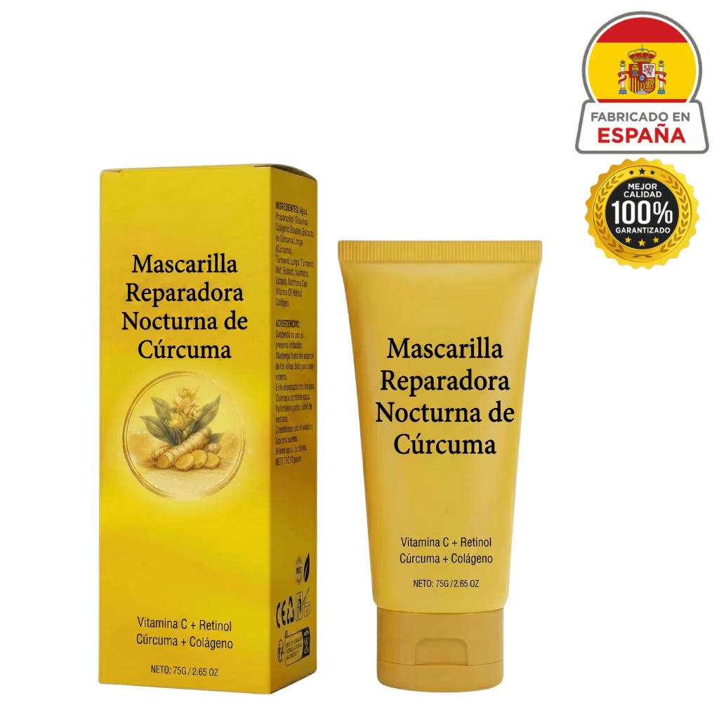 Crema facial de cúrcuma Luxe