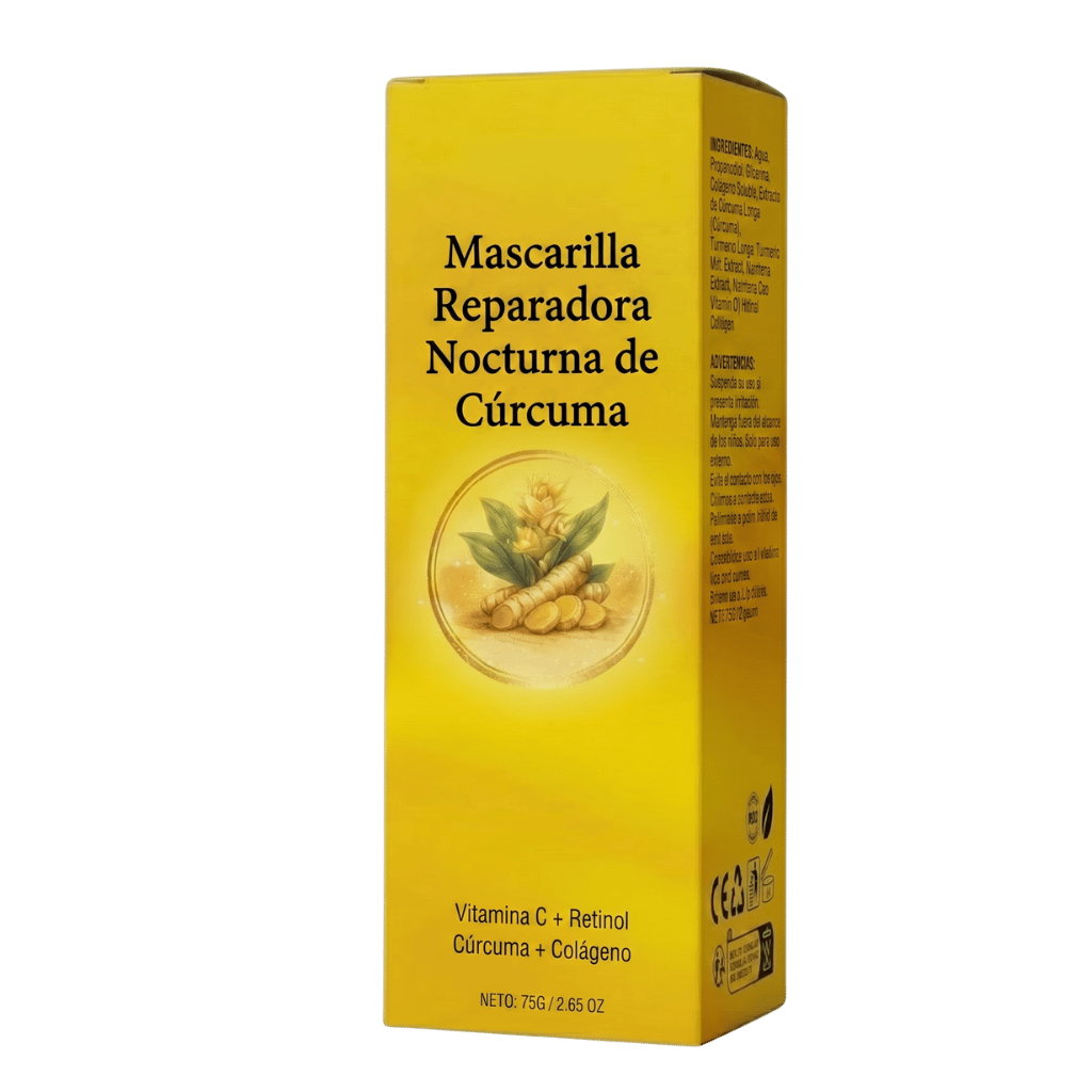 Crema facial de cúrcuma Luxe