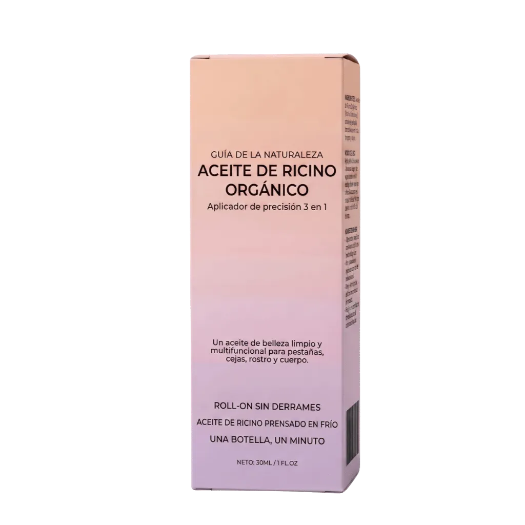 Aceite de Ricino Orgánico Premium en Roll-On
