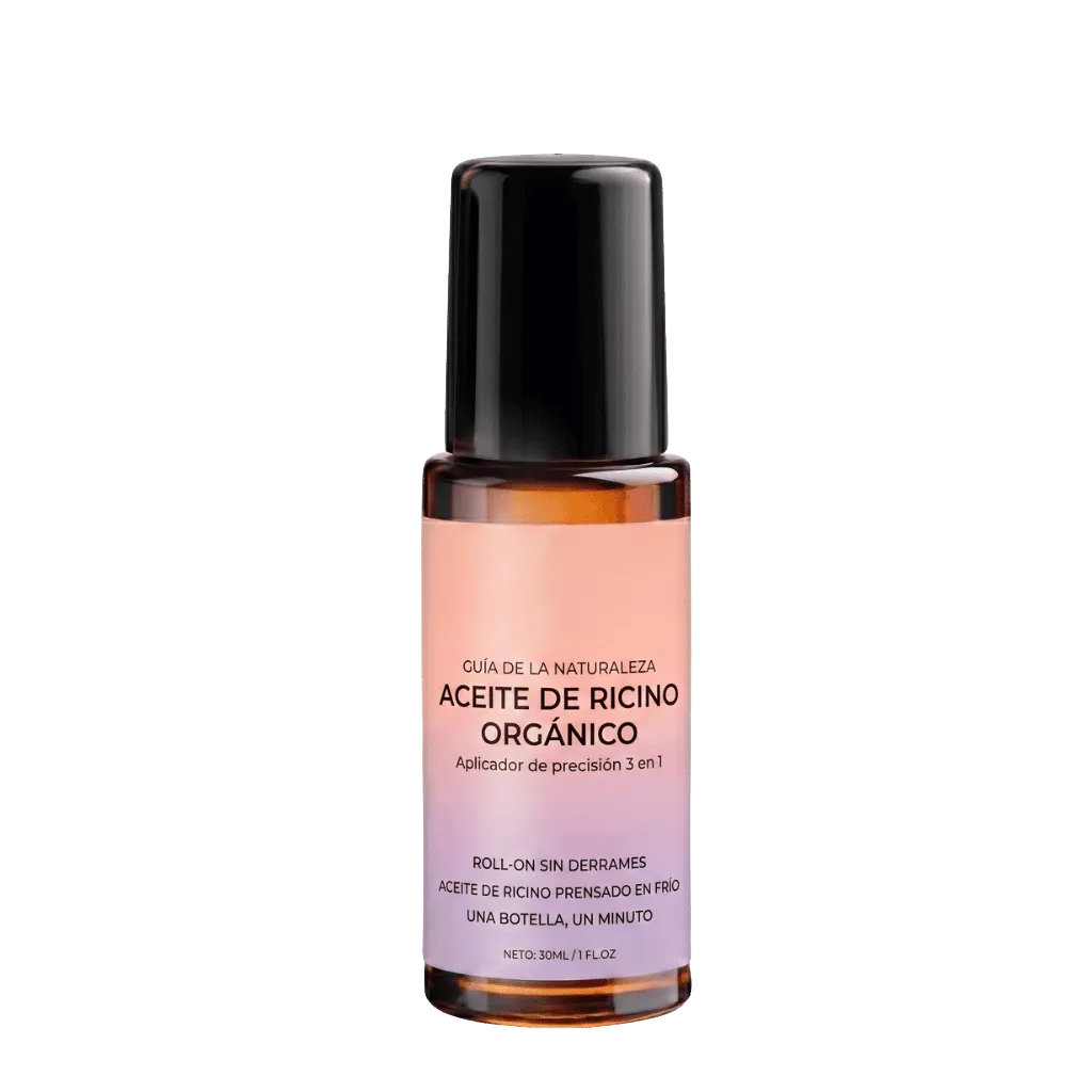 Aceite de Ricino Orgánico Premium en Roll-On